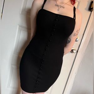 2 Ribbed Knee Length Dresses